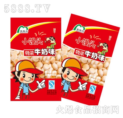 蒙格爾小饅頭特濃牛奶味餅干