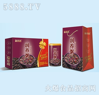 新養(yǎng)道潤養(yǎng)粥黑米紫薯粥320g