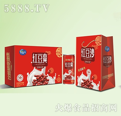 智啟元紅豆爽粗糧飲品240ml