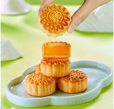 黃老五平湖秋月月餅食品